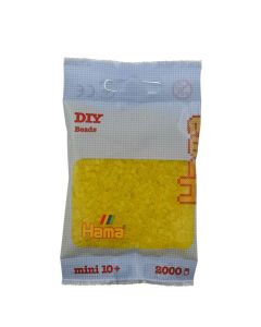 Hama Mini pussi 2000 kuultava keltainen