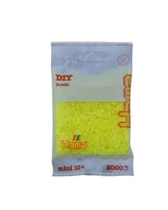 Hama Mini pussi 2000 neonkeltainen