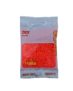 Hama Mini pussi 2000 neonpunainen