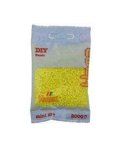 Hama Mini pussi 2000 pastellinkeltainen