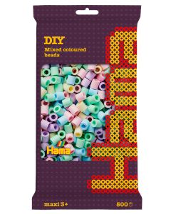 Hama Maxi hento pastellisävyt 500 Mix 52