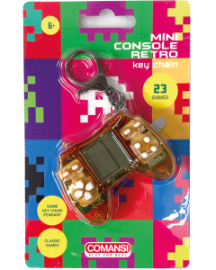 Mini Console Retro Game avaimenperäpeli, lajitelma