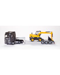 EMEK Scania CS lavetti 68 cm ja Lännen kaivinkone