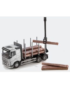 EMEK Volvo FH Silver Edition Tukkiauto, 33 cm