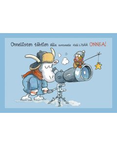 2-osainen kortti Mauri Kunnas