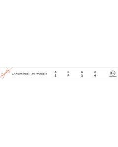 Hintatarra lahjakassit ja -pussit A-H BLANCO joulu 2026 FI
