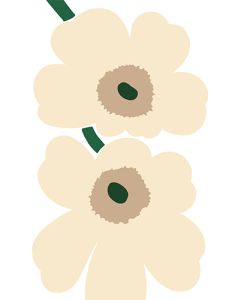 2-osainen kortti Marimekko
