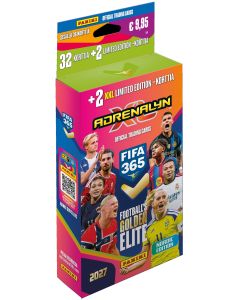 Panini FIFA 365 Adrenalyn XL -3 korttipaketin laatikko 2026-27