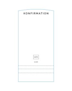 1-lok riviopaste Konfirmation