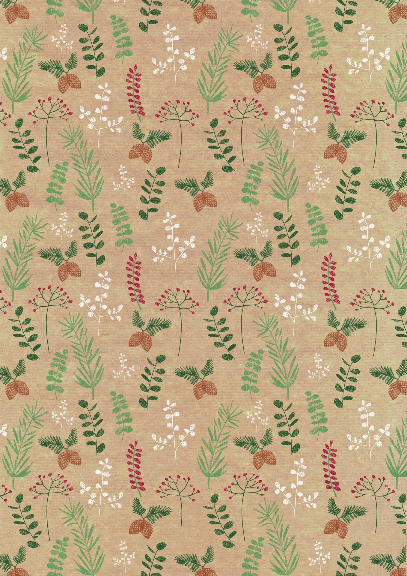 Joulupaperi EKO 70x150cm