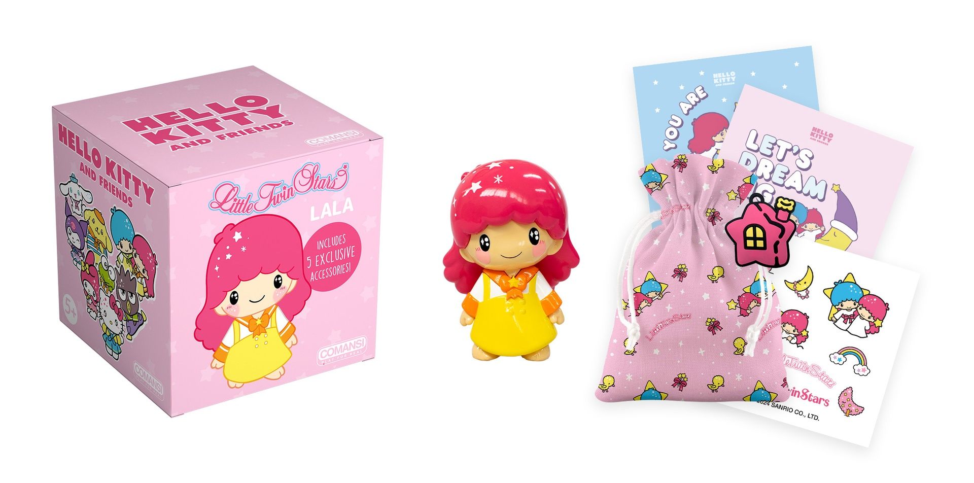 Hello Kitty & Friends keräilyhahmot, laj.16kpl dsp