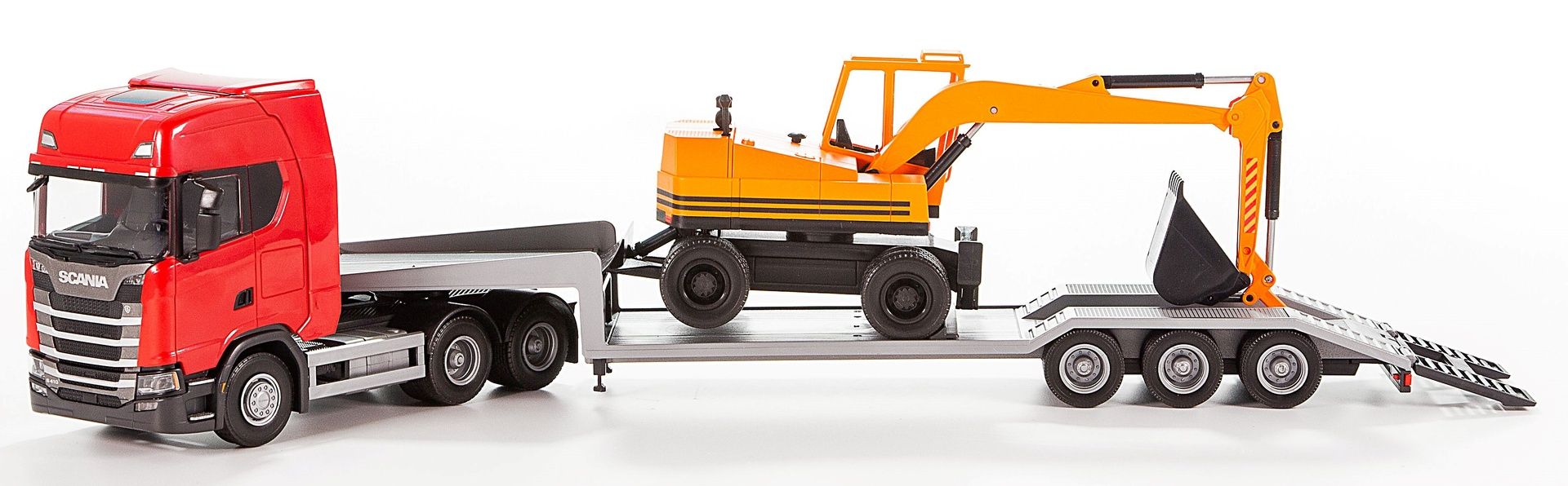 EMEK Scania S lavetti 68 cm ja Oranssi kaivuri