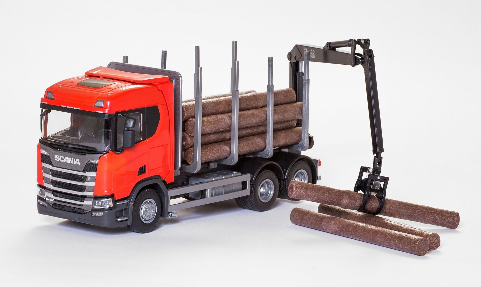 EMEK Scania CR Tukkiauto, 33 cm, värilaj.