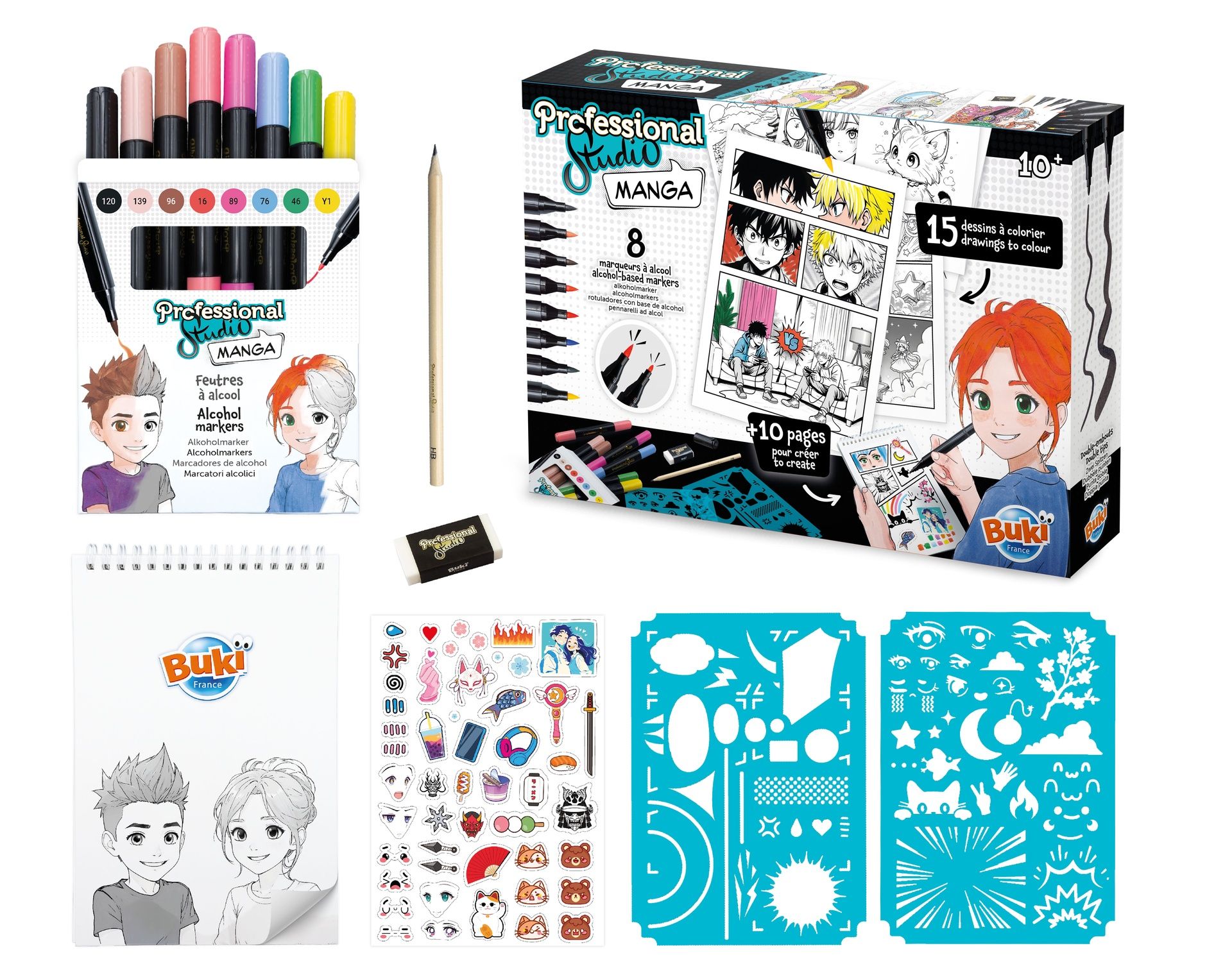 Professional studio Manga