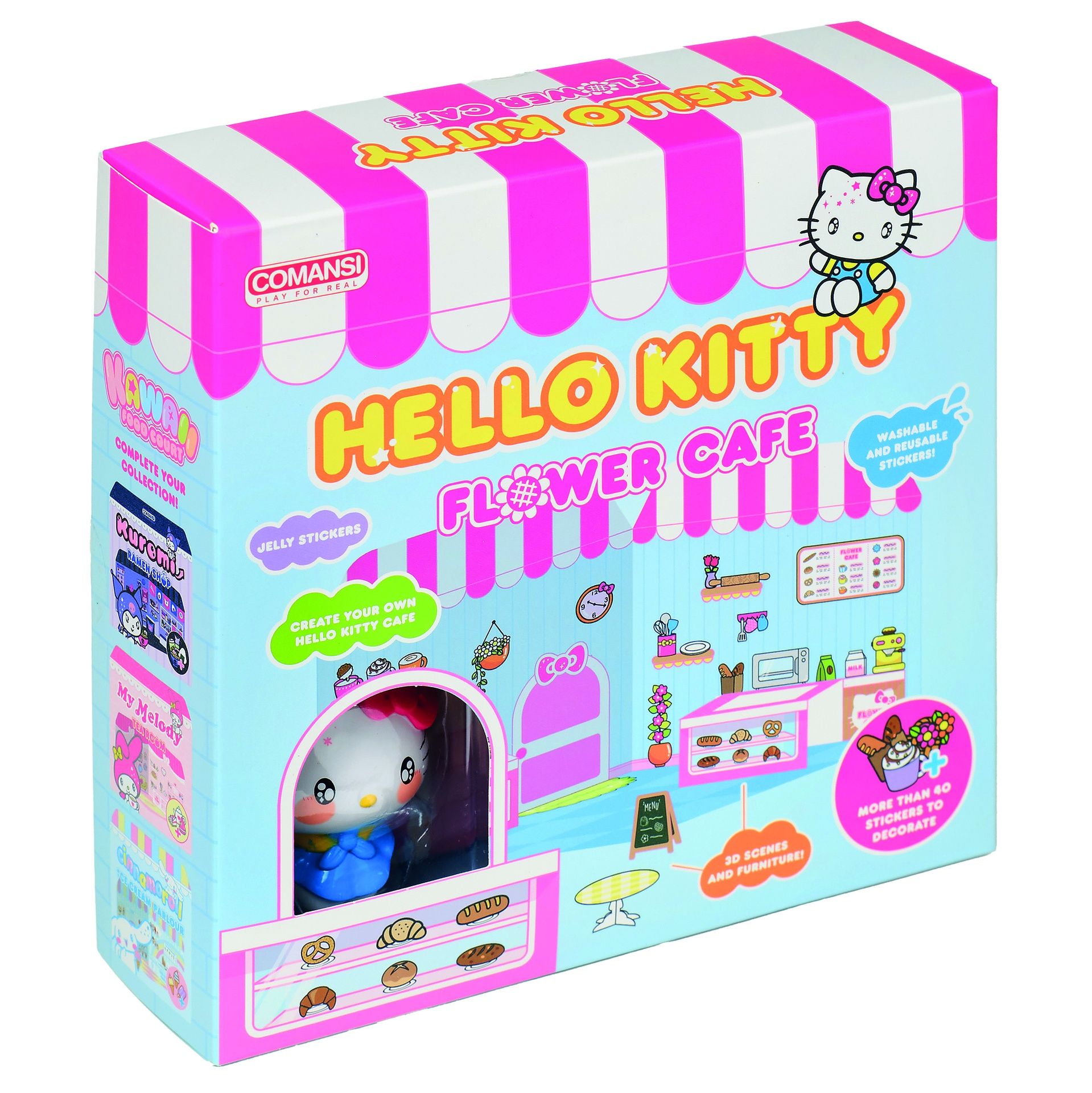 Sticker House Hello Kitty Flower Cafe