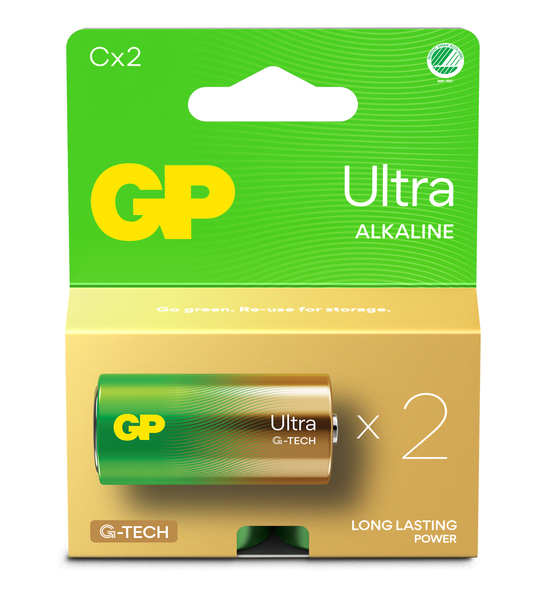 GP Ultra Alkaliparisto C LR14 2kpl