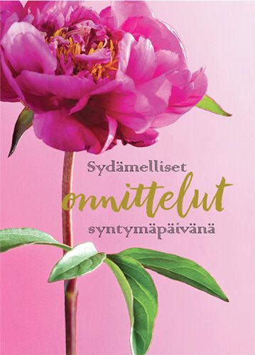 Postikortti syntymäpäivä Hallmark