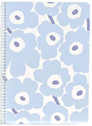 Kierrevihko A5/40L Marimekko Unikko vaaleansininen