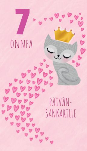 2-osainen vuosikortti 7v