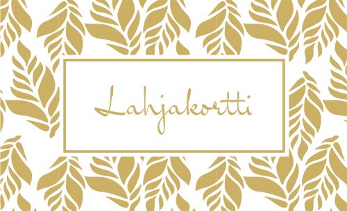 Lahjakorttipakkaus