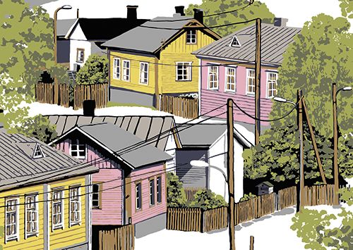 Postikortti Vallila