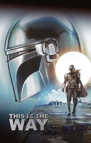 2-osainen kortti Star Wars