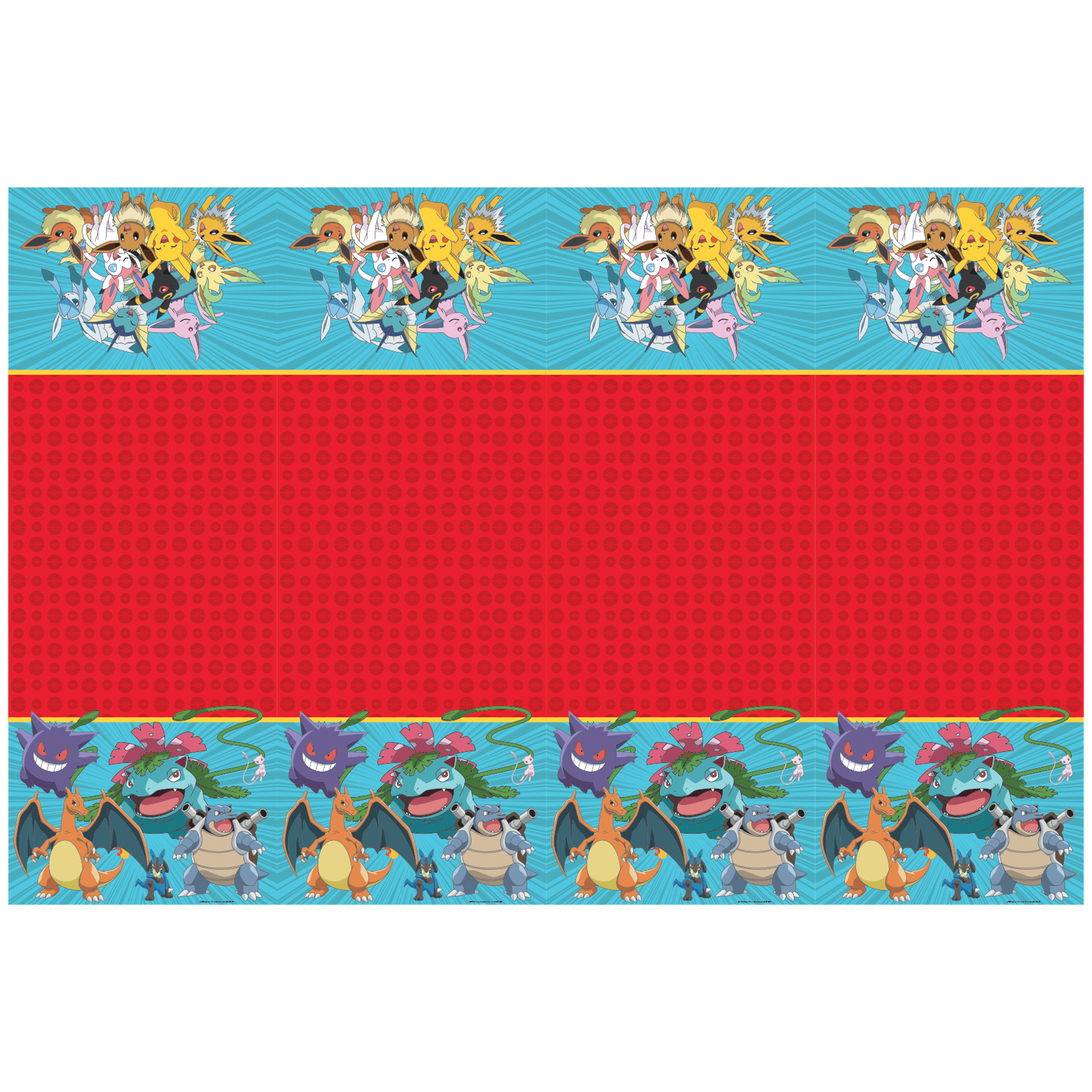 Muovinen pöytäliina Pokemon 120x180cm