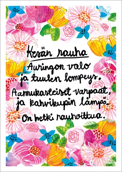Postikortti Kaisa Koponen