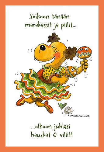 2-osainen kortti Mauri Kunnas
