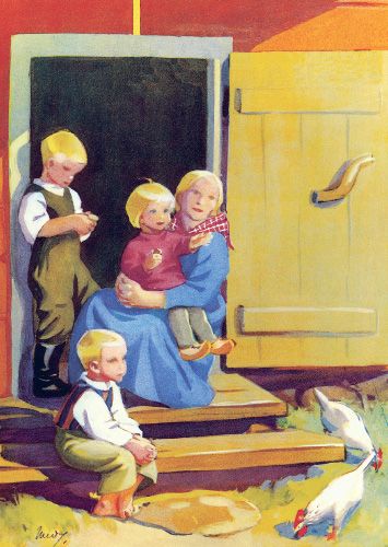 Postikortti Martta Wendelin