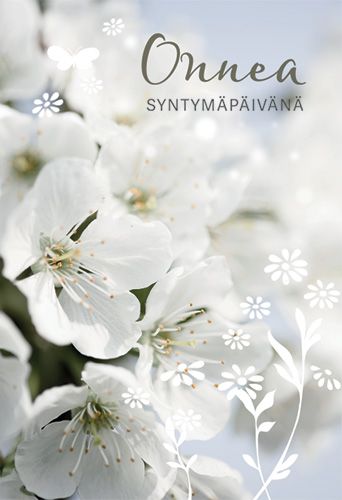 2-osainen syntymäpäiväkortti Jämsen