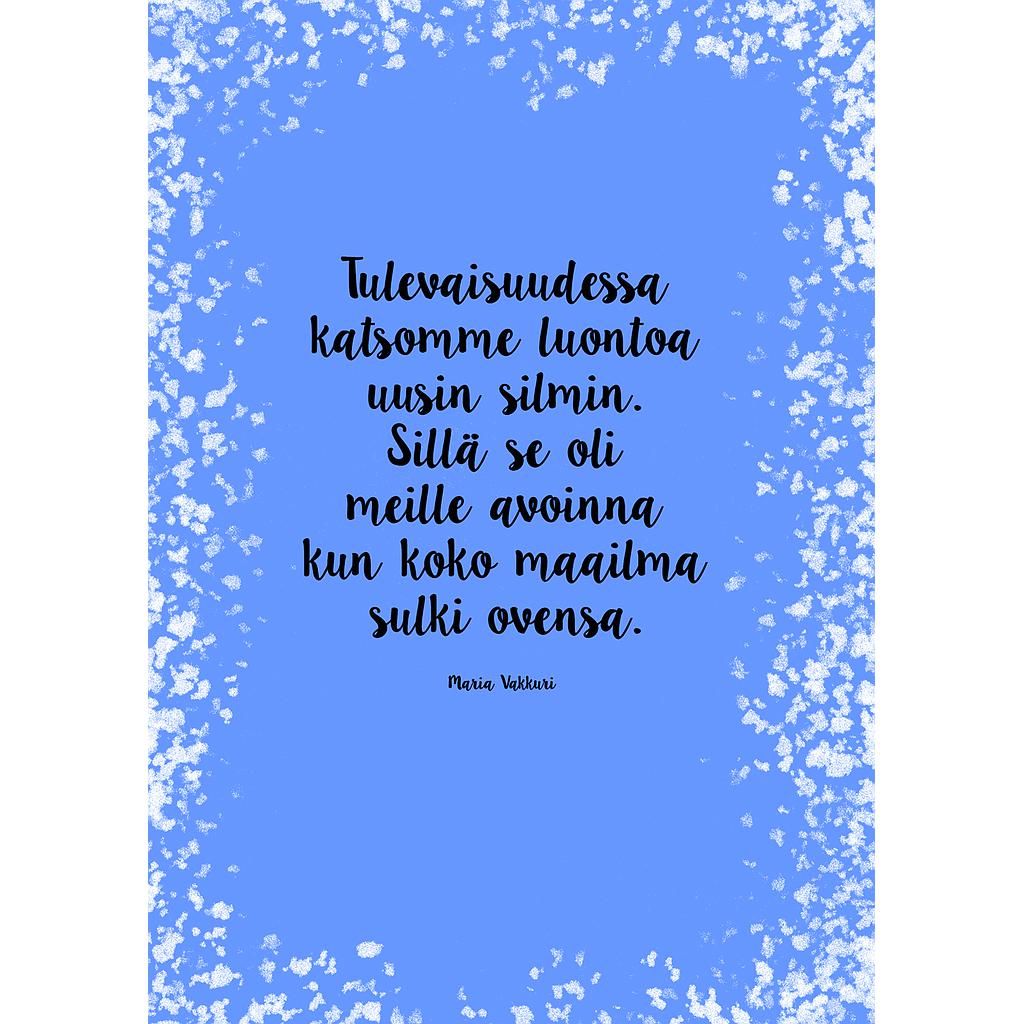 1-os kortti Maria Vakkuri