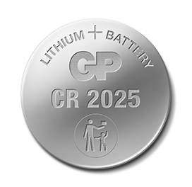 GP Lithium nappiparisto CR2025 4kpl