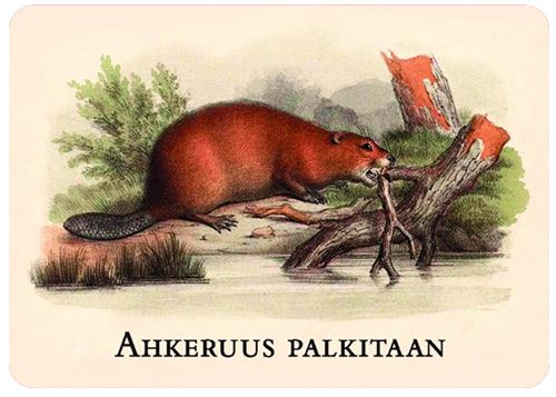 Postikortti ajatelma