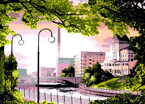 Postikortti Vallila