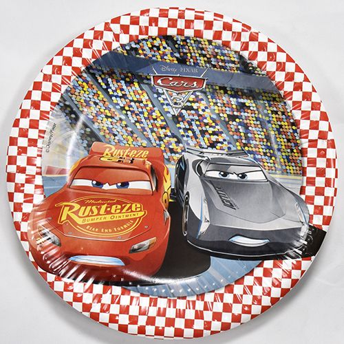 Lautanen 20 cm Cars 8 kpl P112
