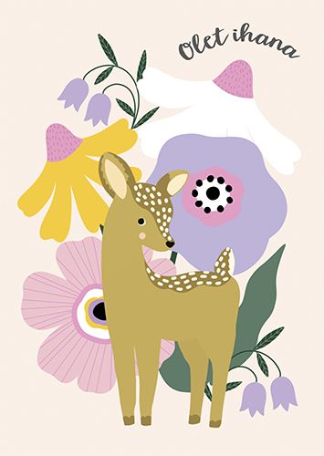 Postikortti lasten Iisa Nuorttila