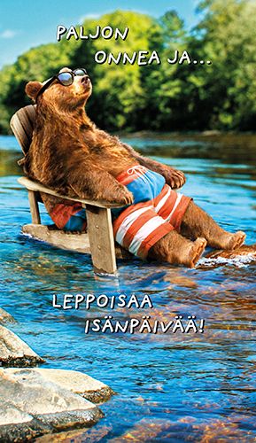 2-osainen isänpäiväkortti