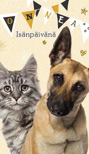 2-osainen isänpäiväkortti