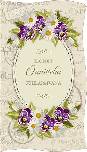 2-osainen kortti