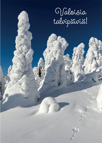 Postikortti talvi