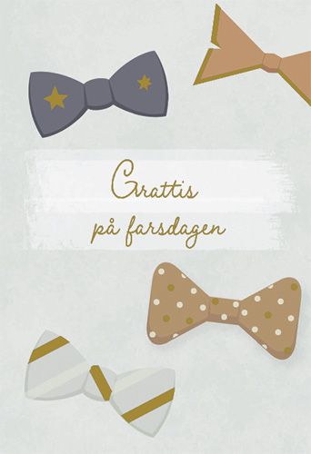 2-osainen isänpäiväkortti ruotsinkielinen Hallmark