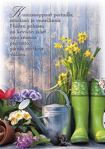 Postikortti kevät