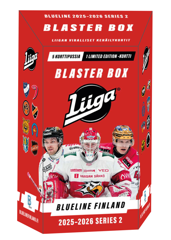 Blueline Liigakortit Blaster Box Series 2 2025-26