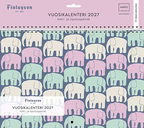 Seinäkalenteri 2027 Finlayson