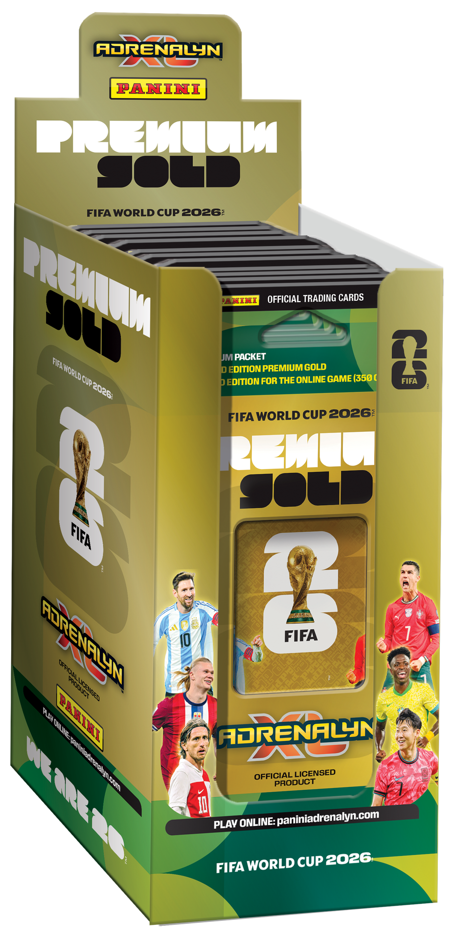 Fifa Adrenalyn XL World Cup 2026 - Premium Gold Kortit