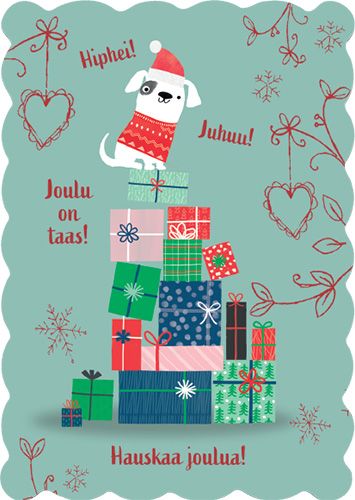 Joulukortti Hallmark