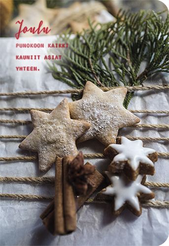 2-osainen joulukortti Ilona Pietiläinen