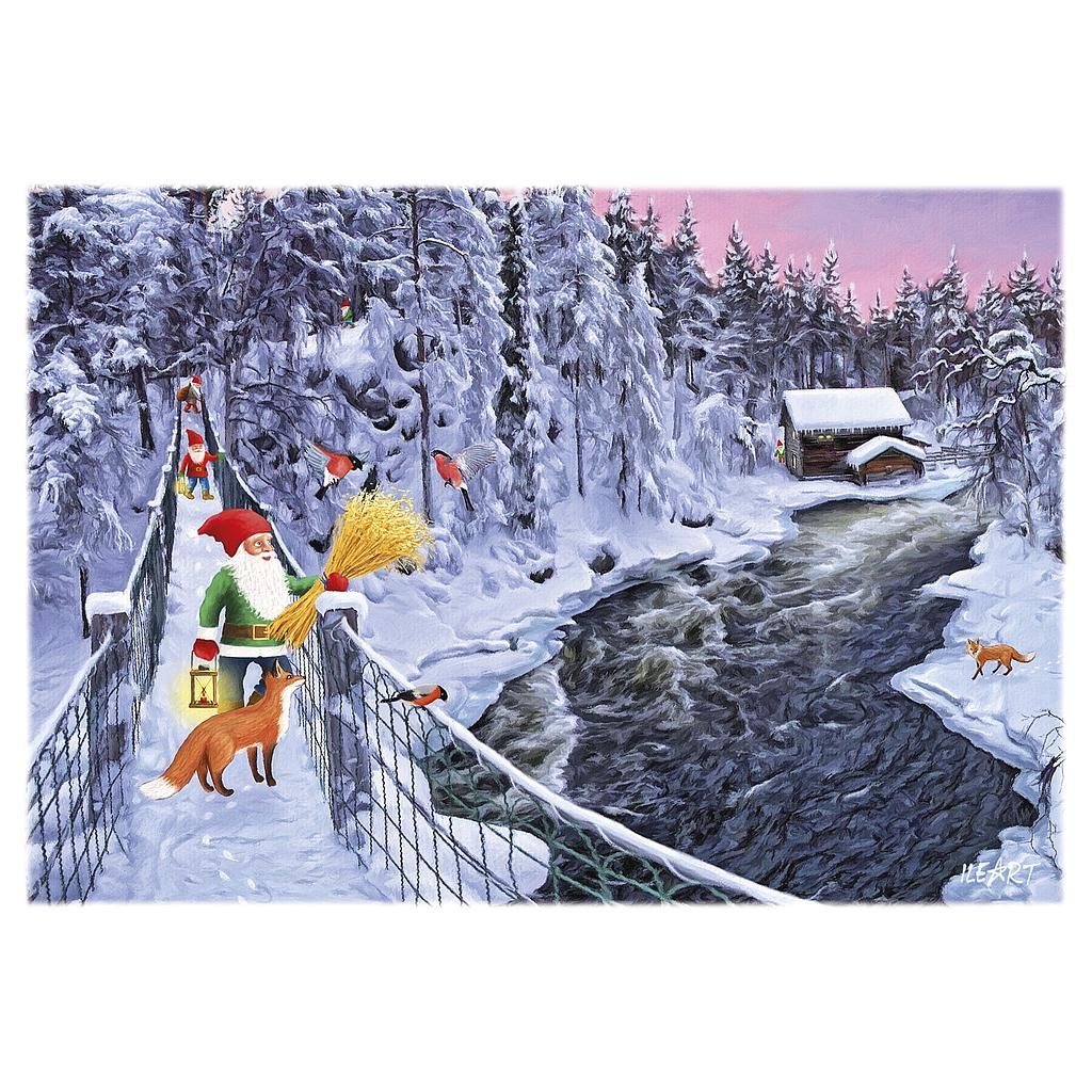 Joulukortti Ileart Kuusamo
