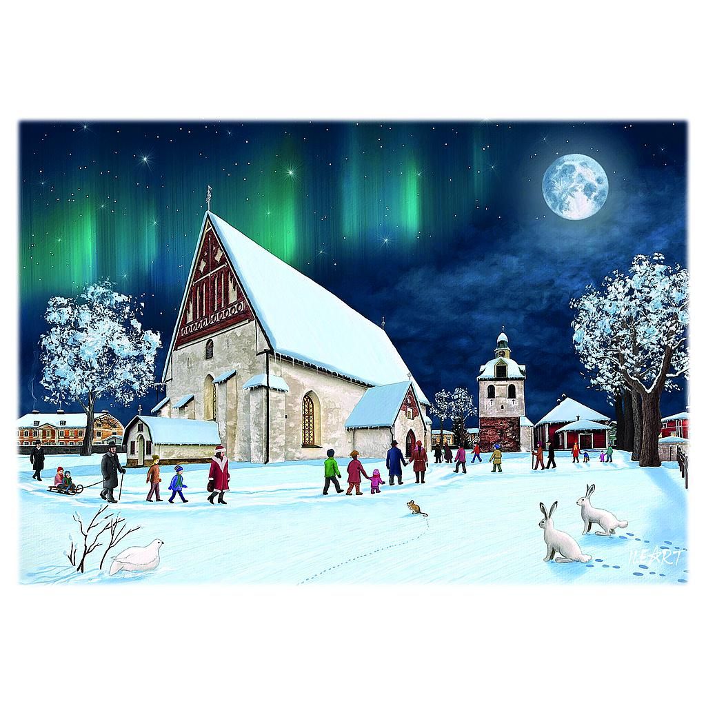 Joulukortti Ileart Porvoo